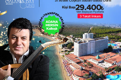 2 GECE 3 GÜN YILBAŞI KIBRIS TATİLİ / COŞKUN SABAH (SALAMIS BAY CONTI RESORT HOTEL & CASINO 5*)